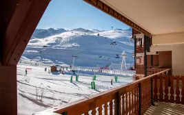 Residence Le Cheval Blanc*** in Val Thorens - Balcony