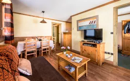 Residence Village Montana Tignes**** - Living room apartment 4 people