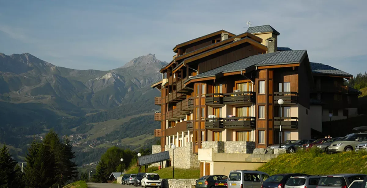 Résidence Le Sappey à Valmorel - extérieur été