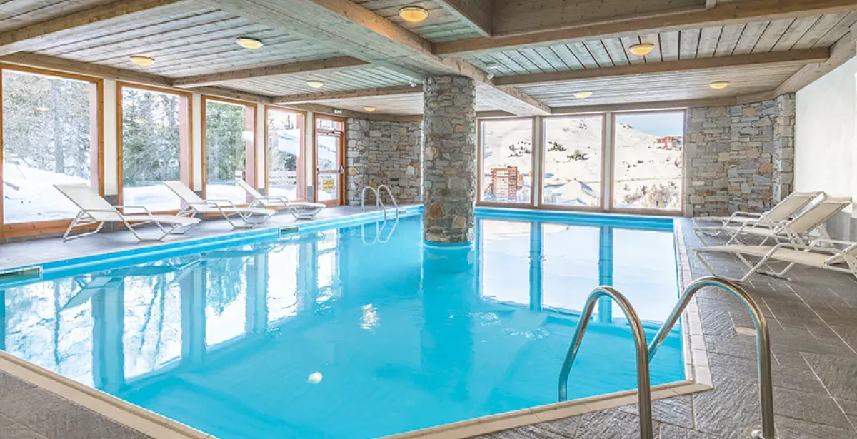 Résidence Aspen**** à La Plagne - Piscine