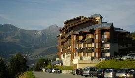 Residence Le Sappey in Valmorel in summer
