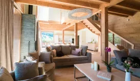 Chalets Les Portes de Megeve in Praz sur Arly - Chalet 11 Persons