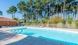 Le Domaine des Grands Lacs à Biscarrosse - Piscine
