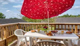 Le Domaine du Bosquet in Egletons - Balcony