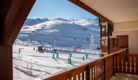 Residence Le Cheval Blanc*** in Val Thorens - Balcony