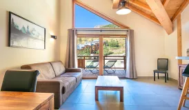 La Residence holiday rental at Les 2 Alpes - apartment 1-Bedroom cabin 4 people