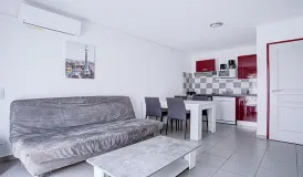 Maison climatisée 3 pièces Demeures de la Massane sejour