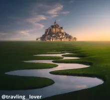 Idées d'une semaine de vacances type au Mont Saint-Michel - Ⓒtravling__lover