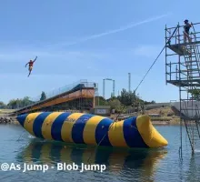 blob jump à l'as du jump au Cap d'Agde