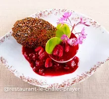 Dessert du restaurant Le Chalet Prayer à Gresse-en-Vercors