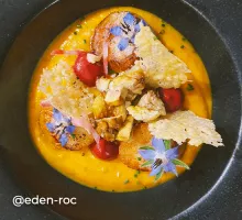 Restaurant Eden Roc Les Angles - Velouté de légumes d'automne