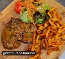 Restaurant l'Ourson Orcières Merlette 1850 viande