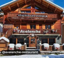 Restaurant l'Avalanche à Saint Sorlin d'Arves, façade extérieure