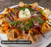 Restaurant l'Avalanche à Saint Sorlin d'Arves, pizza originale