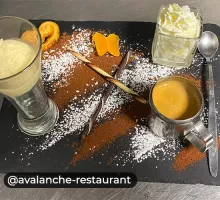 Restaurant l'Avalanche à Saint Sorlin d'Arves, café gourmand