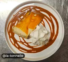 Restaurant La Tonnelle à Saint-Cyprien, flan traditionnel