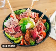 Restaurant La Storia à Carry-le-Rouet salade