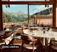 Restaurant Les Cèdres à Saint-Sorlin-d'Arves