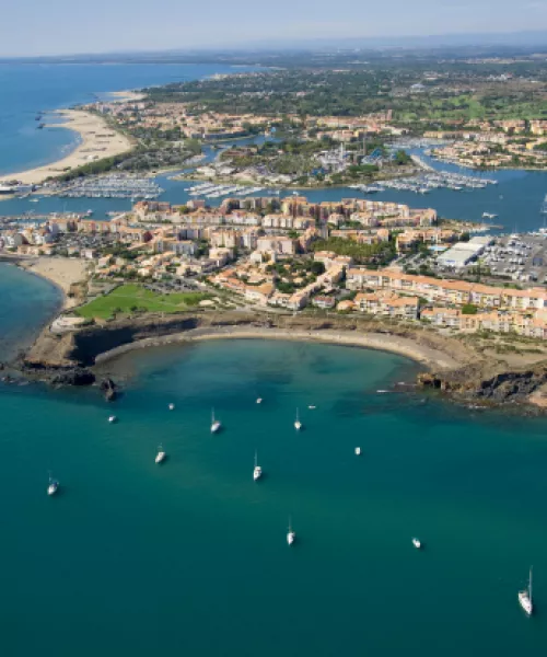 Plage de la Grande Conque @Office de Tourisme Cap d’Agde Méditerranée : H. COMTE
