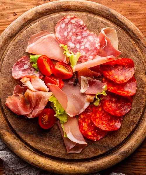 Restaurant l'Armoise à Tignes, charcuterie