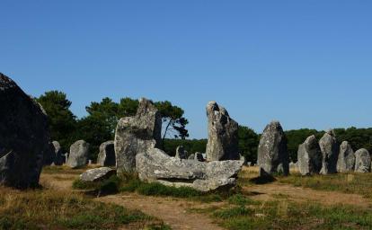 Alignement de Carnac Bretagne mégalithes